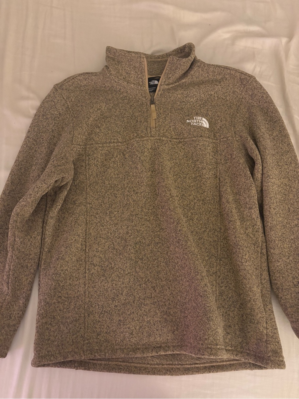 The North Face Men's Half-Zip Sweater Fleece - Tan Heather